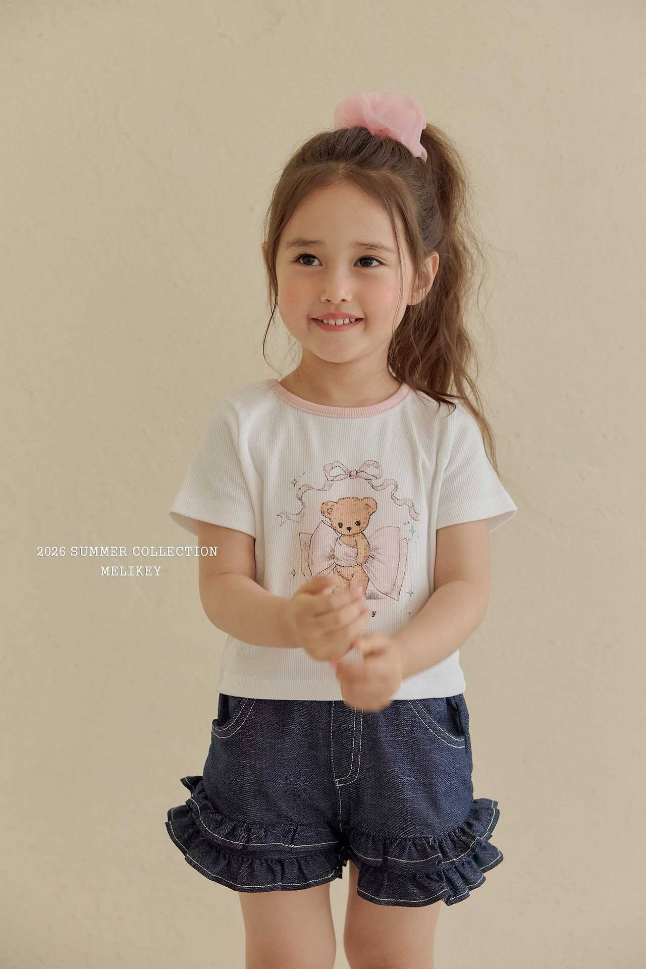 ［Melikey］Candy bear tee
