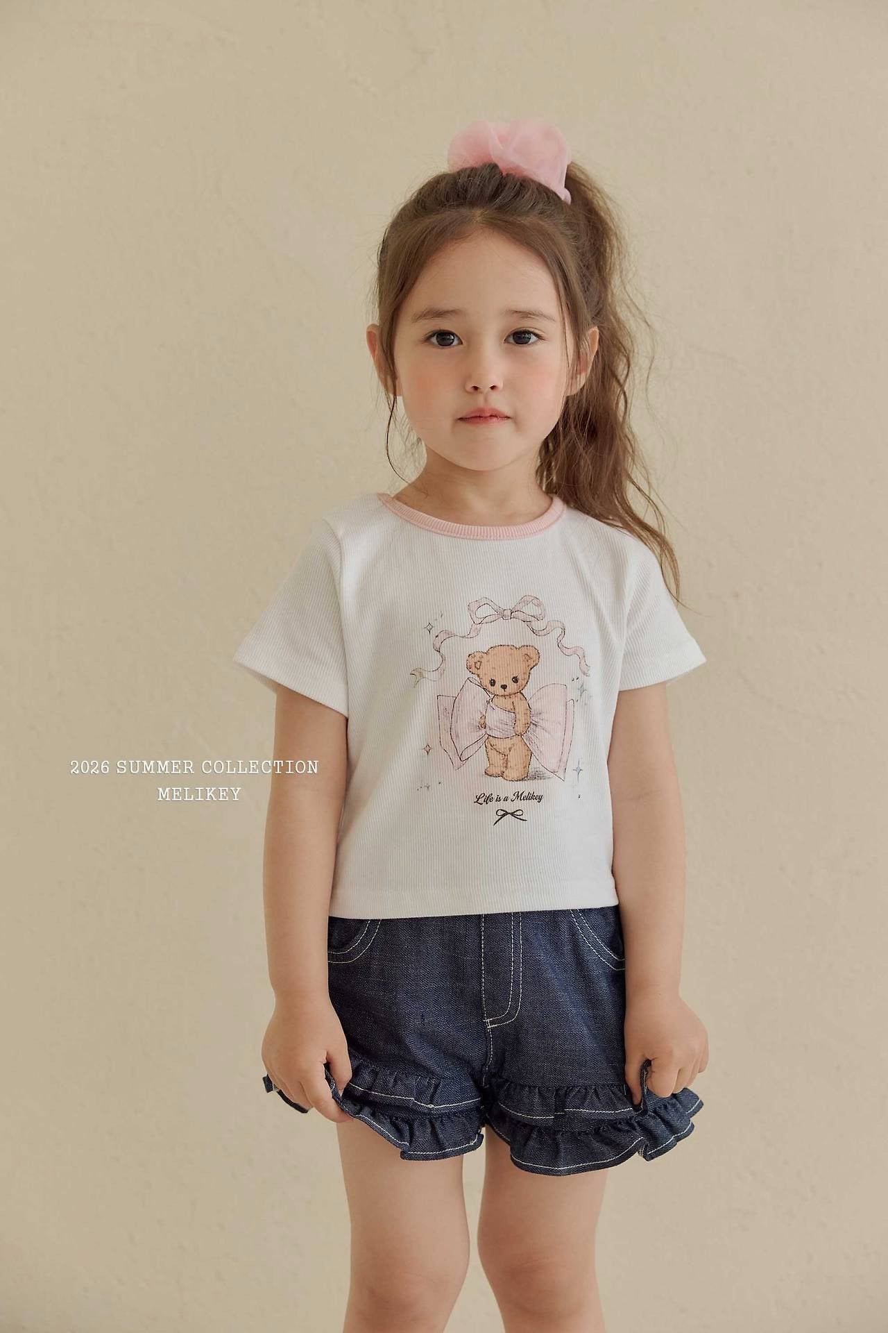 ［Melikey］Candy bear tee