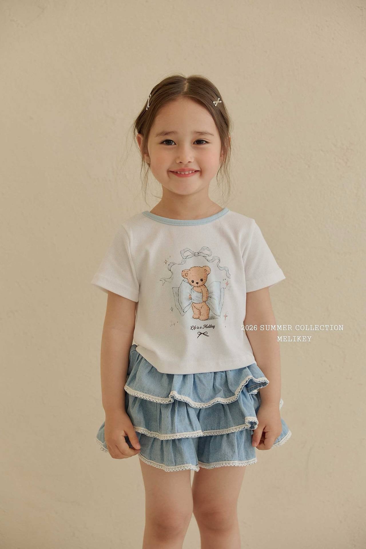 ［Melikey］Candy bear tee
