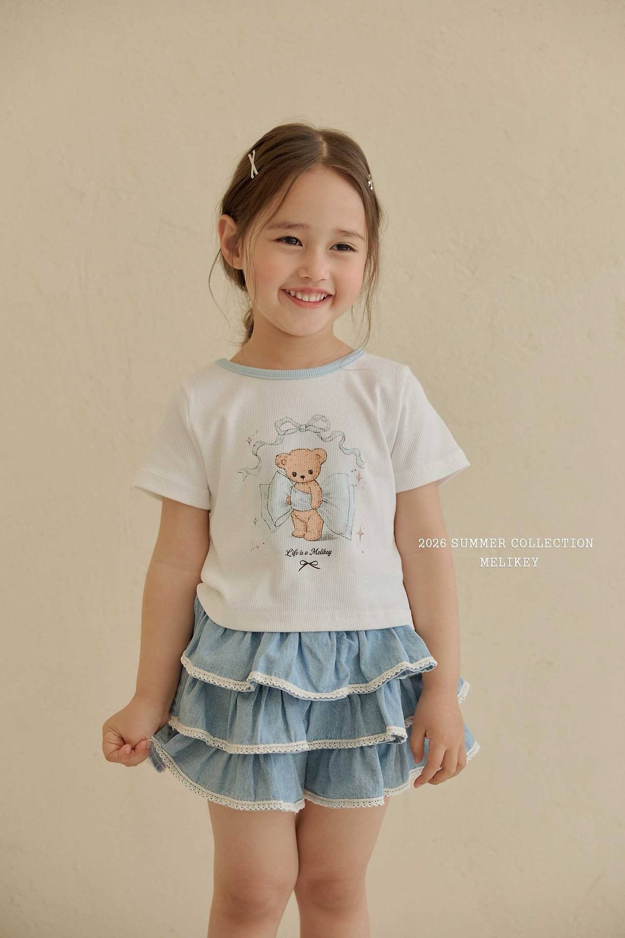 ［Melikey］Candy bear tee