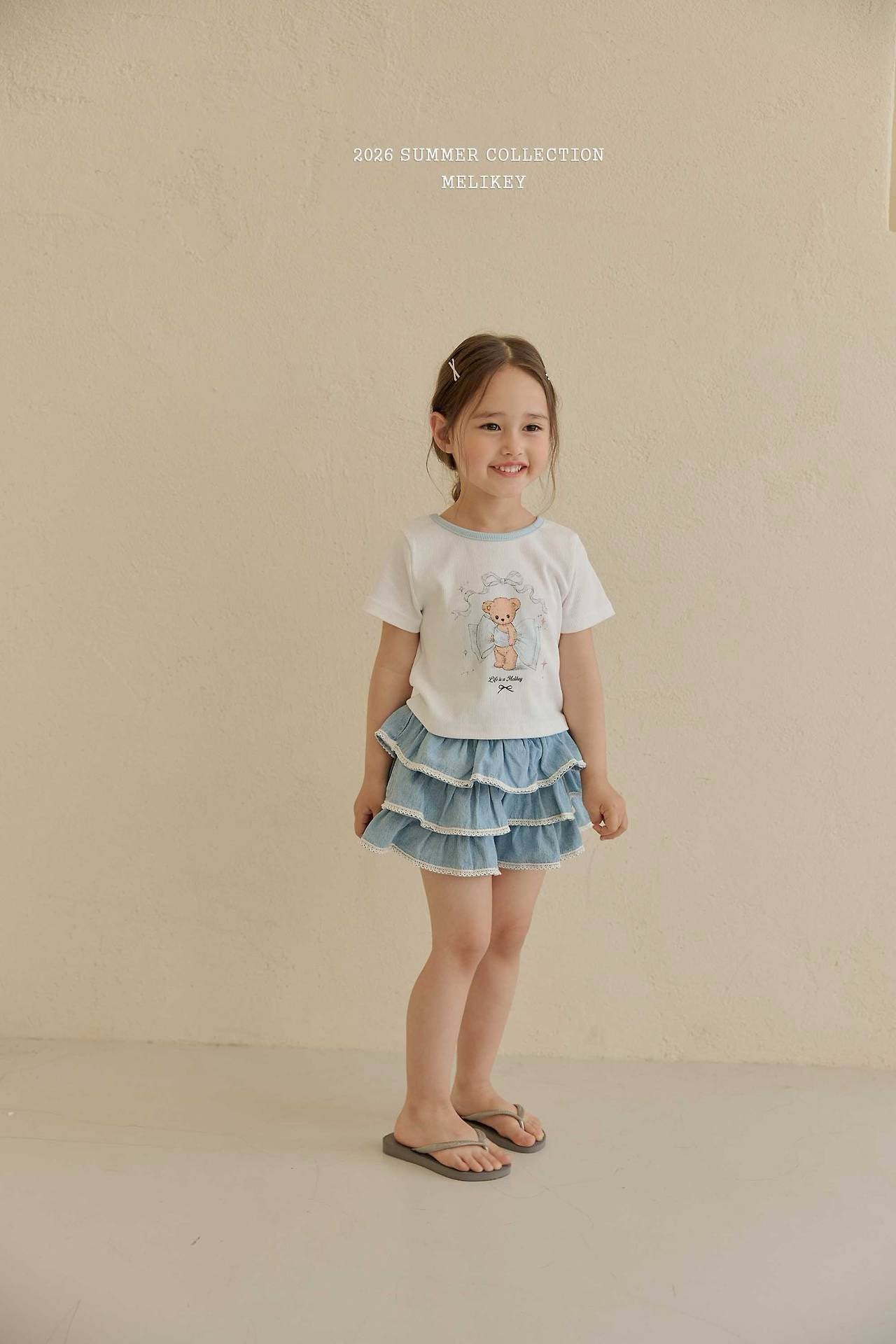 ［Melikey］Candy bear tee