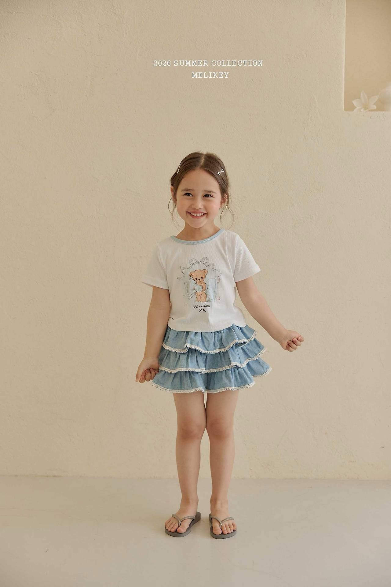 ［Melikey］Candy bear tee