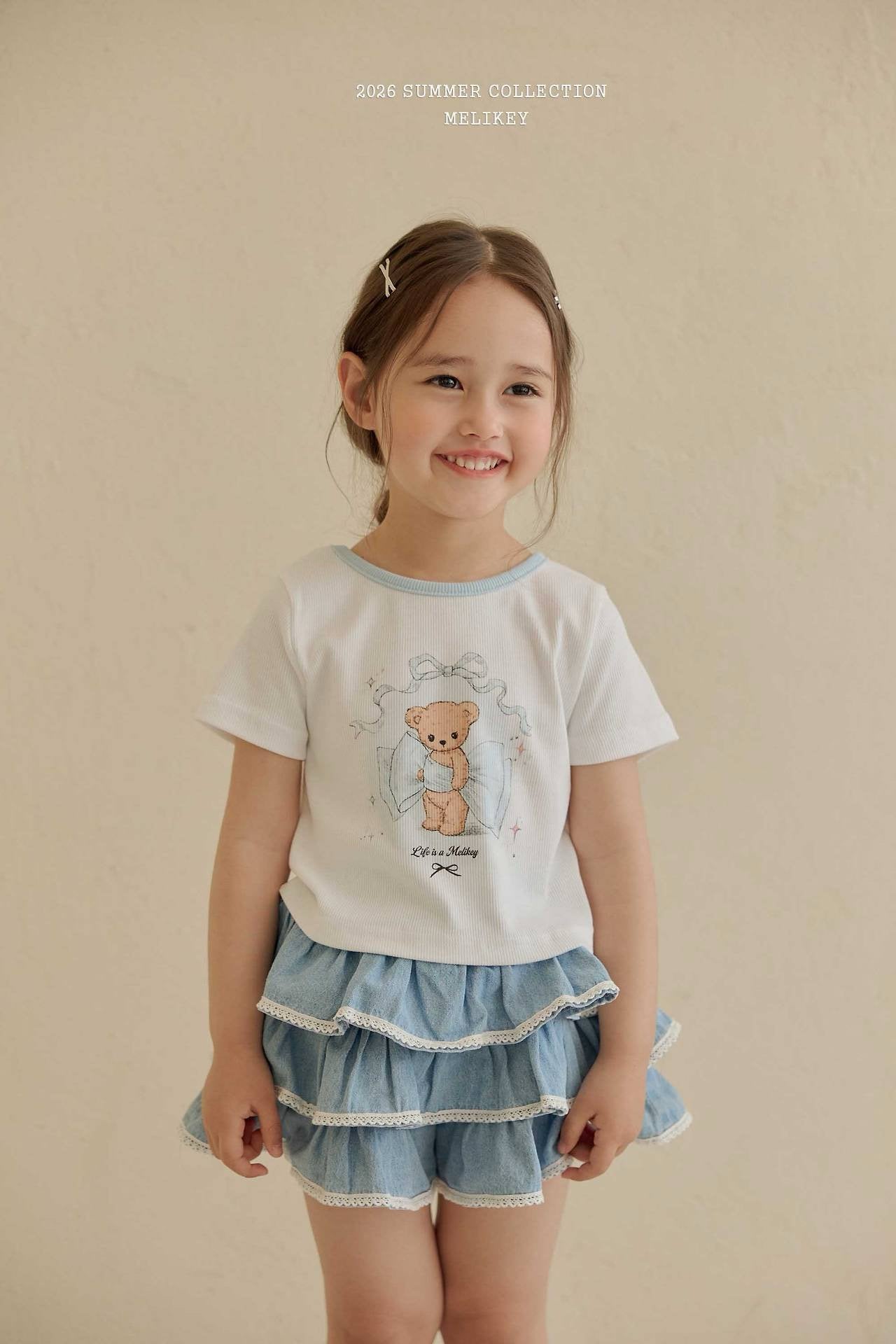 ［Melikey］Candy bear tee