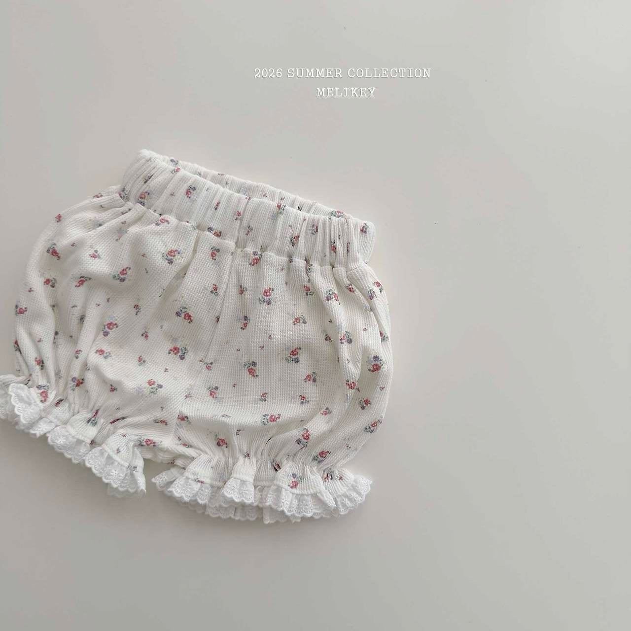 ［Melikey］Flower bonbon pumpkin pants