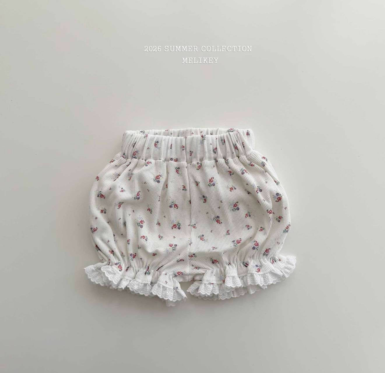 ［Melikey］Flower bonbon pumpkin pants