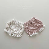 ［Melikey］Flower bonbon pumpkin pants
