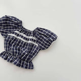 ［Melikey］Vivi lace puff blouse