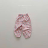 ［Melikey］Jelly flower jpgger pants
