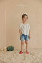 ［Melikey］Sugar shirring blouse