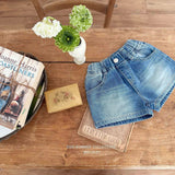 ［Melikey］Brush denim short pants