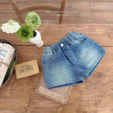 ［Melikey］Brush denim short pants