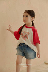 ［Melikey］Brush denim short pants