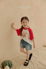 ［Melikey］Brush denim short pants