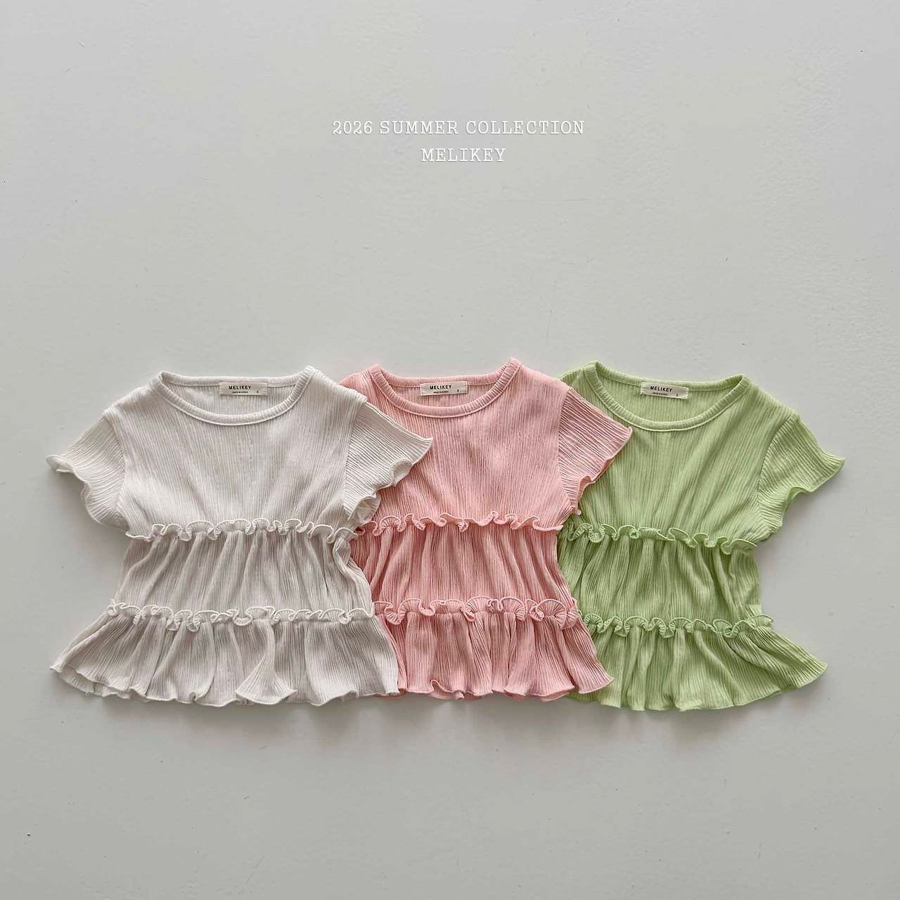 ［Melikey］Cancan pleats set up