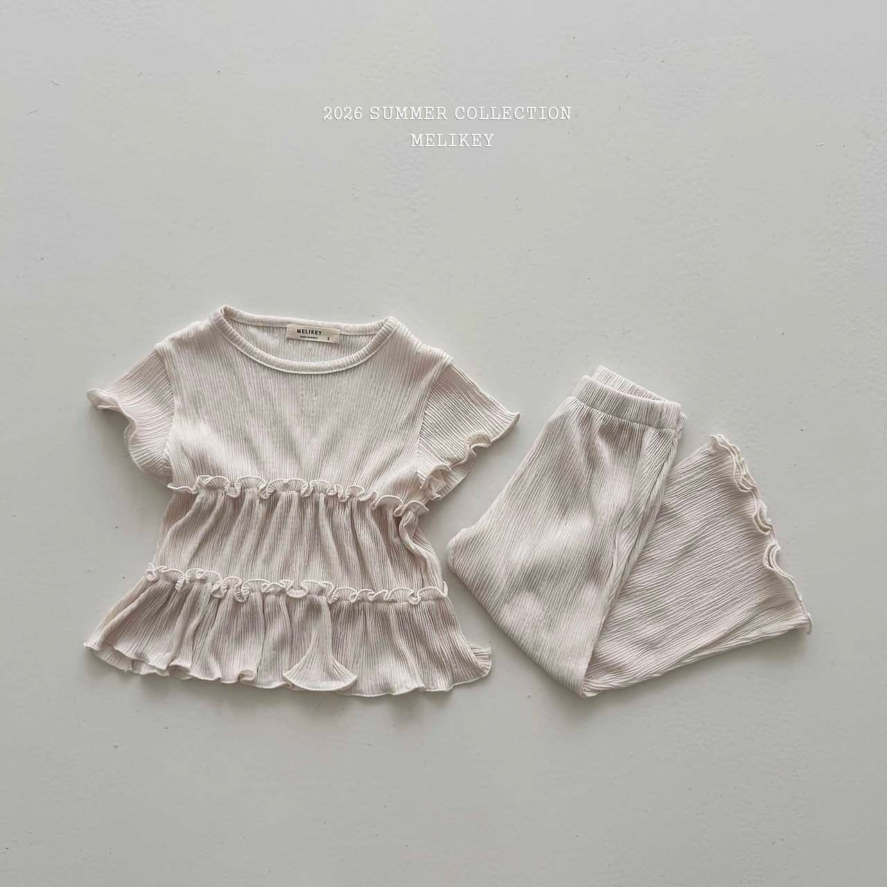 ［Melikey］Cancan pleats set up