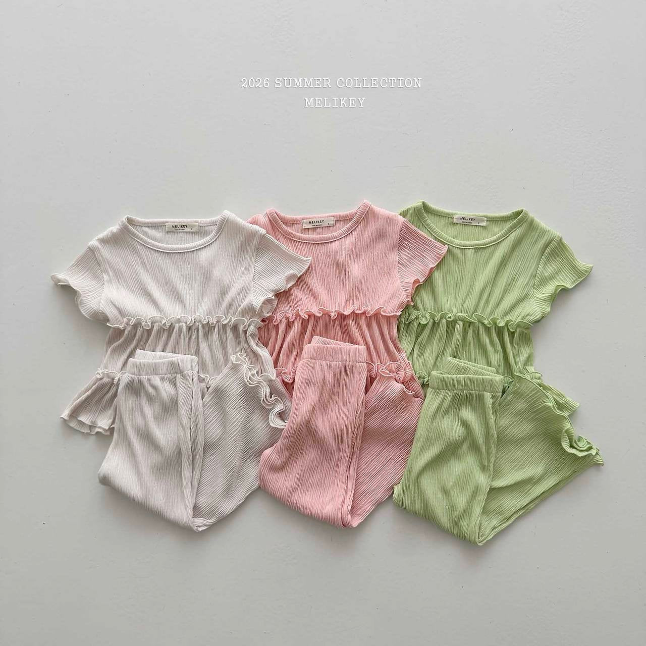 ［Melikey］Cancan pleats set up