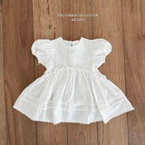 ［Melikey］Veil puff one-piece