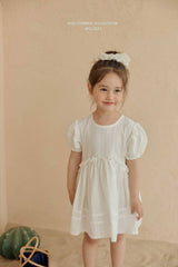 ［Melikey］Veil puff one-piece