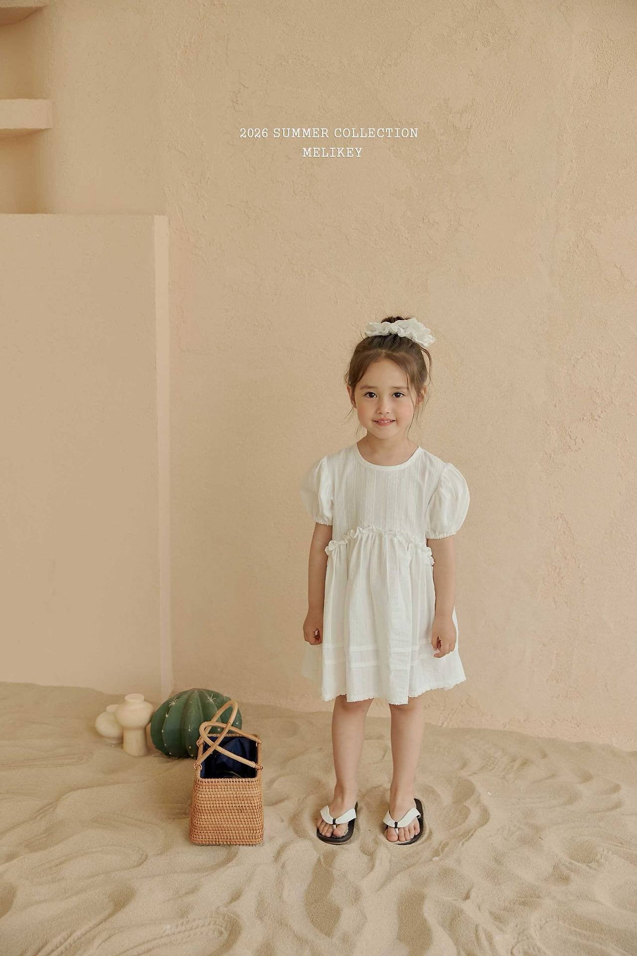 ［Melikey］Veil puff one-piece