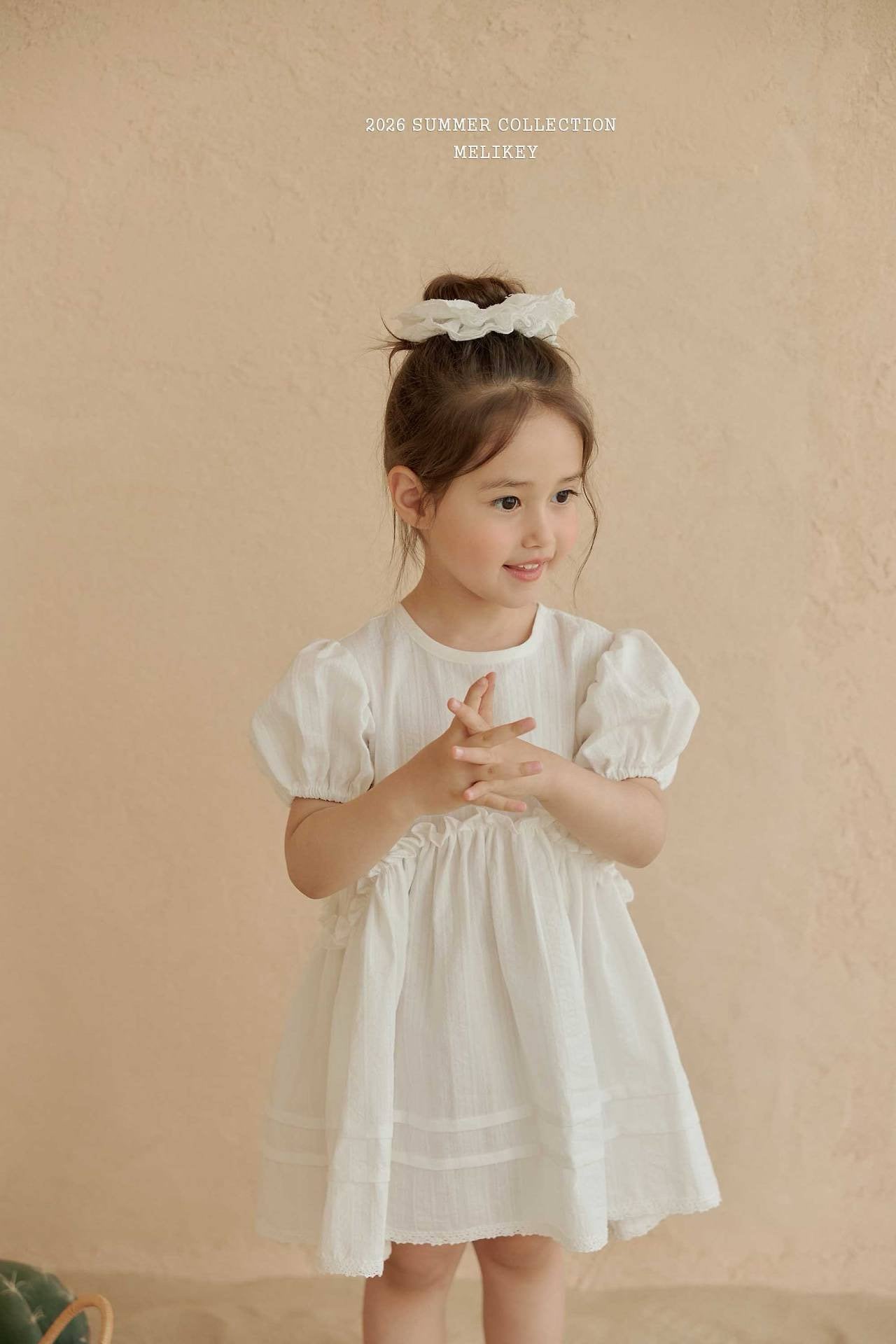［Melikey］Veil puff one-piece