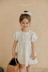 ［Melikey］Veil puff one-piece
