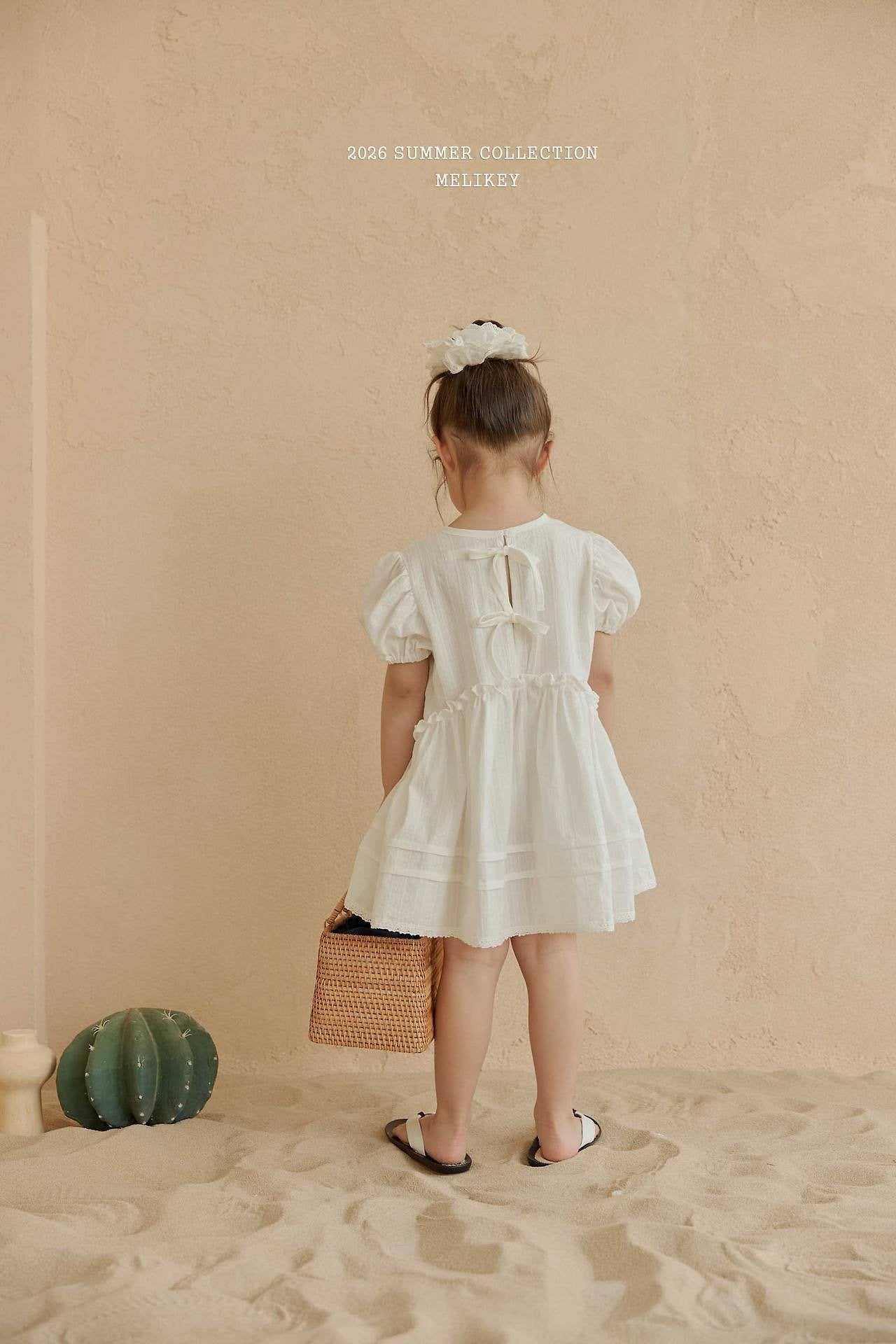 ［Melikey］Veil puff one-piece