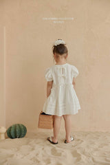 ［Melikey］Veil puff one-piece