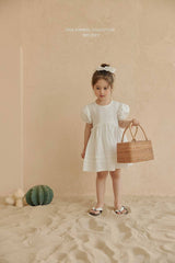 ［Melikey］Veil puff one-piece