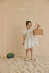 ［Melikey］Veil puff one-piece