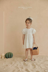 ［Melikey］Veil puff one-piece