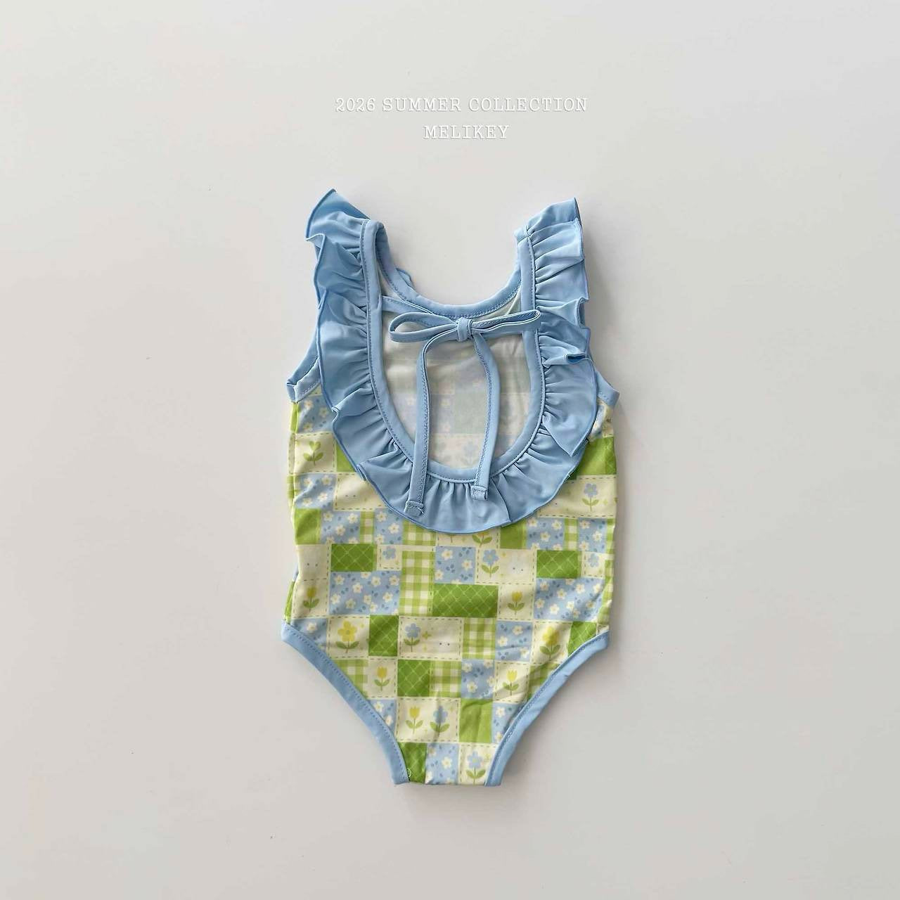 ［Melikey］Garden frill swim wear