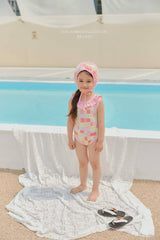 ［Melikey］Garden frill swim wear