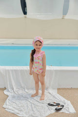 ［Melikey］Garden frill swim wear