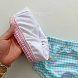 ［Melikey］Lilly check swim wear set