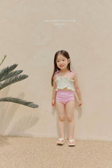 ［Melikey］Lilly check swim wear set