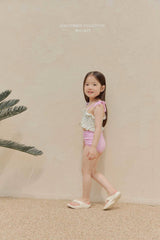 ［Melikey］Lilly check swim wear set