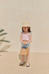 ［Melikey］Lilly check swim wear set