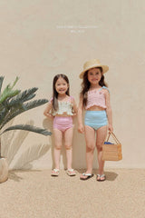 ［Melikey］Lilly check swim wear set
