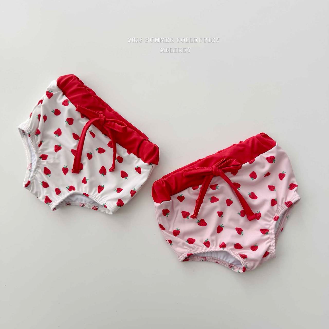 ［Melikey］Berry swim wear set