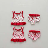 ［Melikey］Berry swim wear set