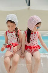 ［Melikey］Berry swim wear set
