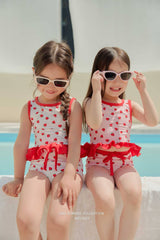 ［Melikey］Berry swim wear set