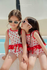 ［Melikey］Berry swim wear set