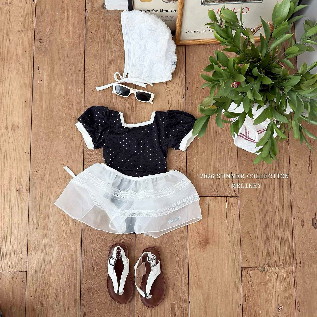 ［Melikey］Mini dot swim wear