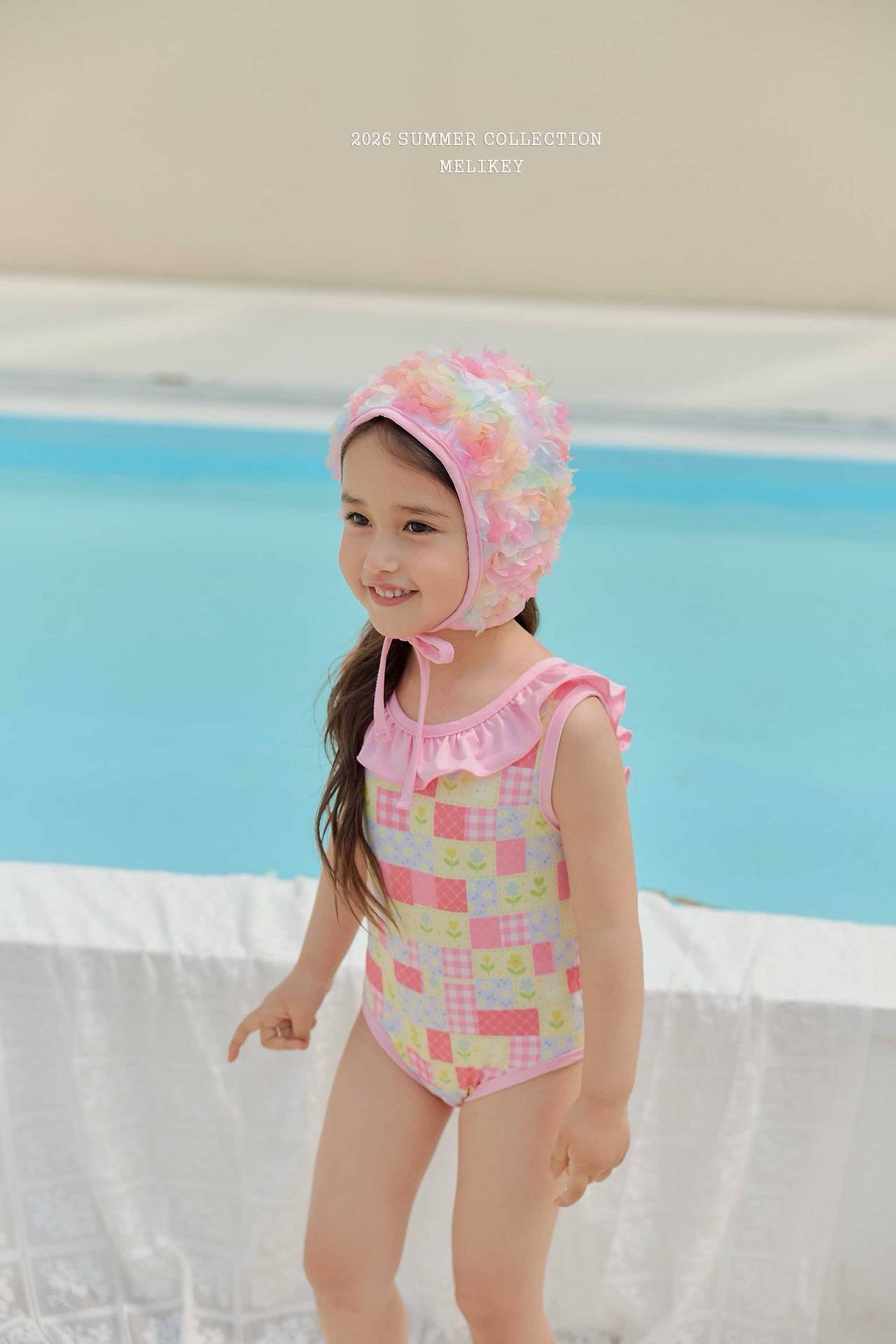 ［Melikey］Color pop swim hat