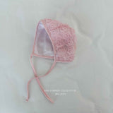 ［Melikey］Rose lace swim hat
