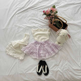 ［Melikey］Lace frill bag
