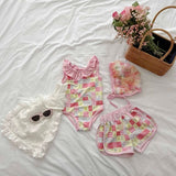 ［Melikey］Lace frill bag