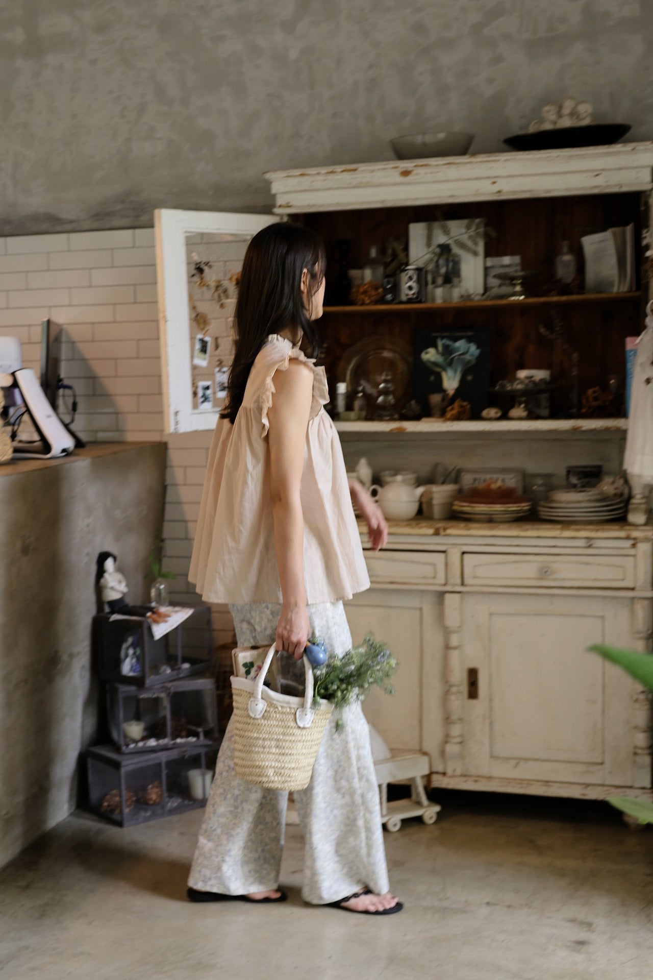 ［FLO］Jessica frill blouse (adult)