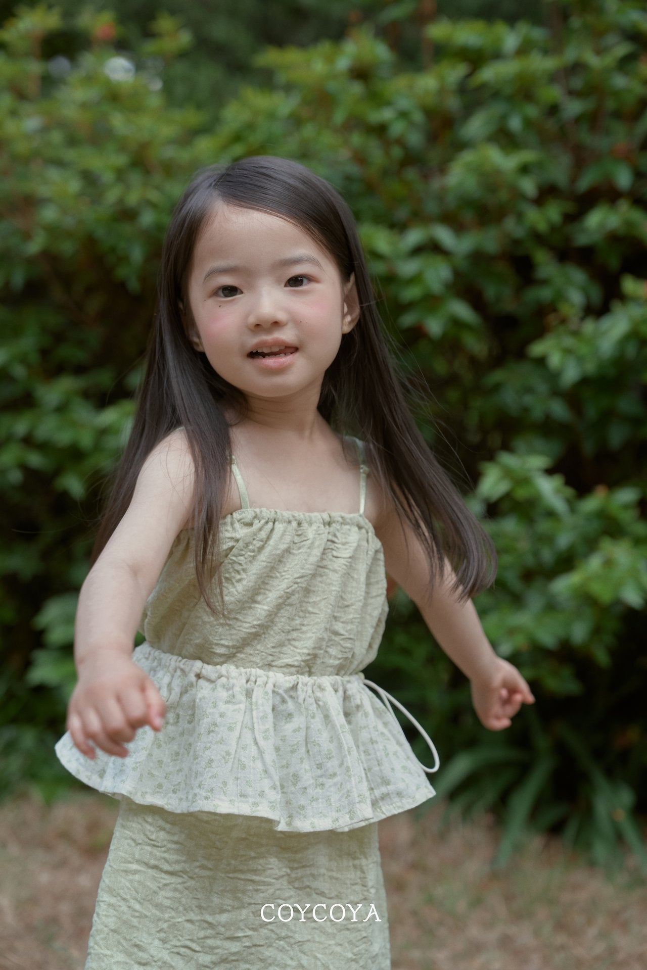 ［COYCOYA］Arugula camisole one-piece